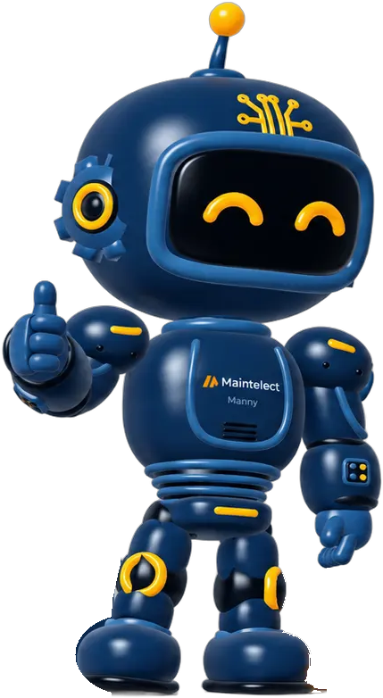 Manny, de mascotte van Maintelect