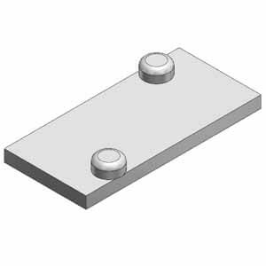 [SYJ700-10-2A] SMC blindeplaat voor SS3YJ7-21-10-00F-Q ventielblok
