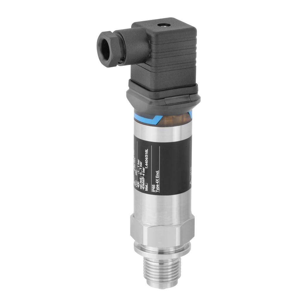 [PMP11] E+H PMP11 custom druksensor 0-400(-200-200)mbar vlak membraan M12 +F3